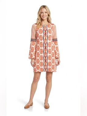 BEIGE by Eci boho dress size small